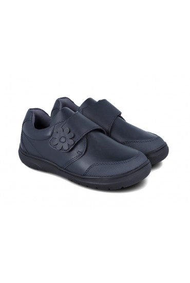 Zapato Colegial Flor...