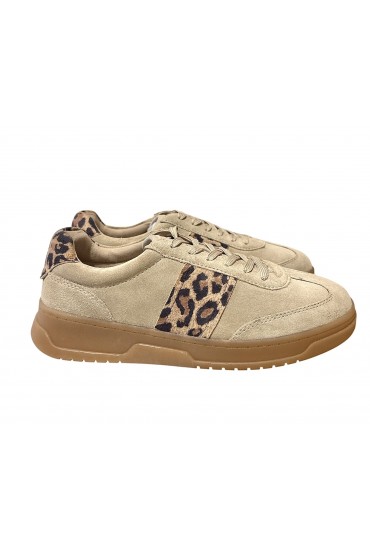 Zapato Deportivo Ante Print...