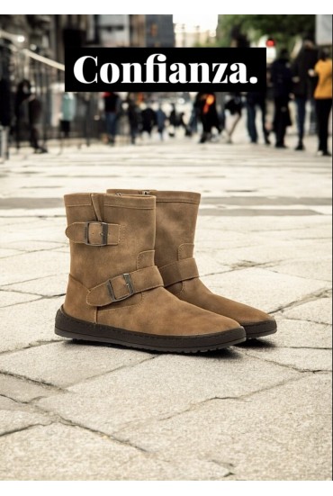 Botines Planos Biker...