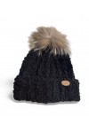 Gorro Chenilla Pompón Pelo...