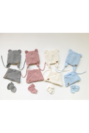 Conjunto 3 Piezas Orejitas...