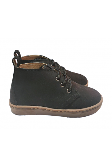 Bota Safari Nobuck Negro
