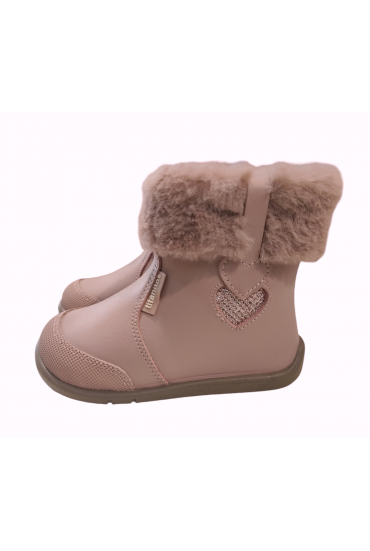 Botita Yaiza Piel Lavable Rose