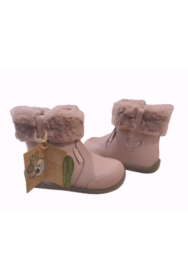 Botita Yaiza Piel Lavable Rose