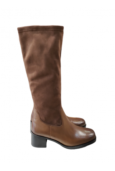 Bota Alta Caprice Piel Cuero